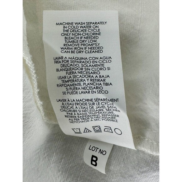 Cabi Piazza Jacket Linen Blend Double Breasted Button Down Cropped Size S EUC!!! - Picture 6 of 6